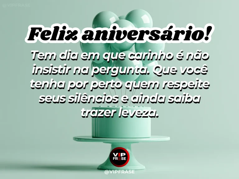 Mensagem de aniversário para amiga sobre delicadeza e respeito, com duas amigas em conversa leve.