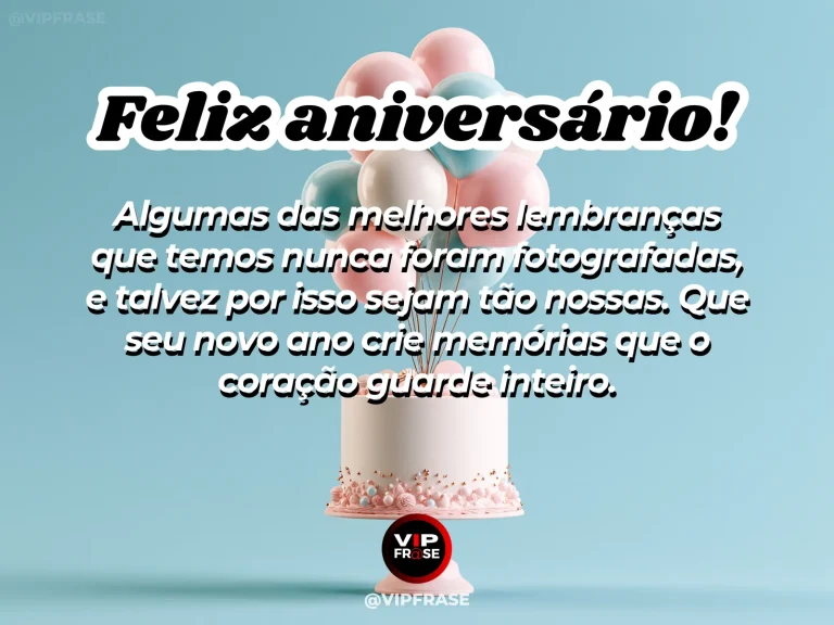 Mensagem de aniversário para irmã sobre memórias sem foto, com porta-retrato vazio e flores