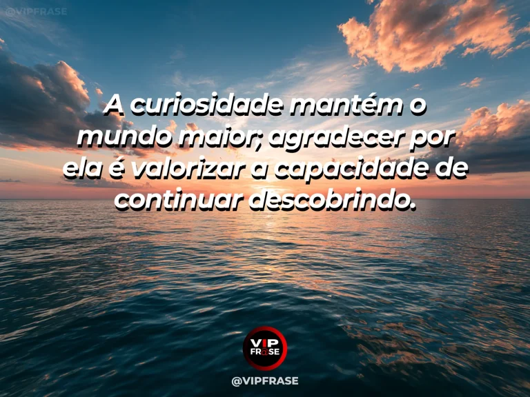 Frase de gratidão com janela para paisagem ampla, binóculos e caderno