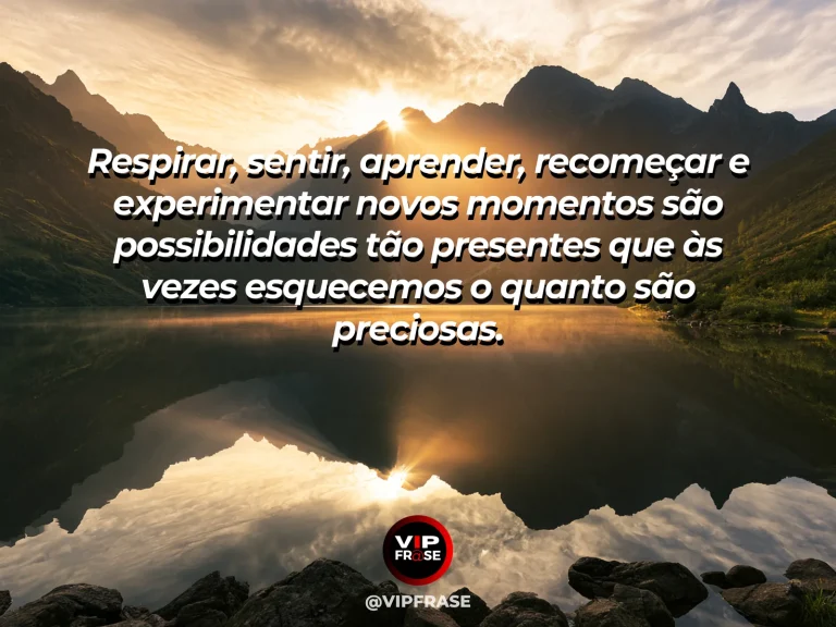 Mensagem de gratidão sobre gratidão pelo simples privilégio de viver, em paisagem ampla sob céu luminoso
