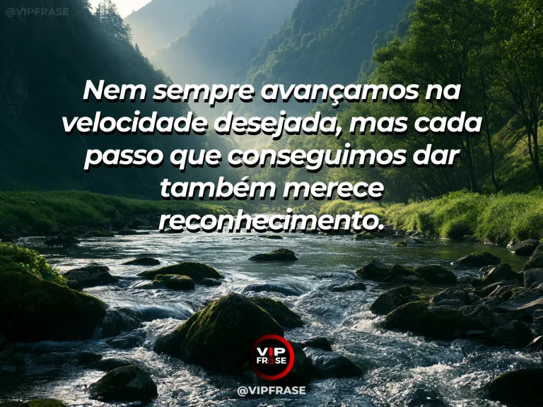 Mensagem de gratidão sobre gratidão por cada passo possível, em trilha de pedras avançando por paisagem luminosa