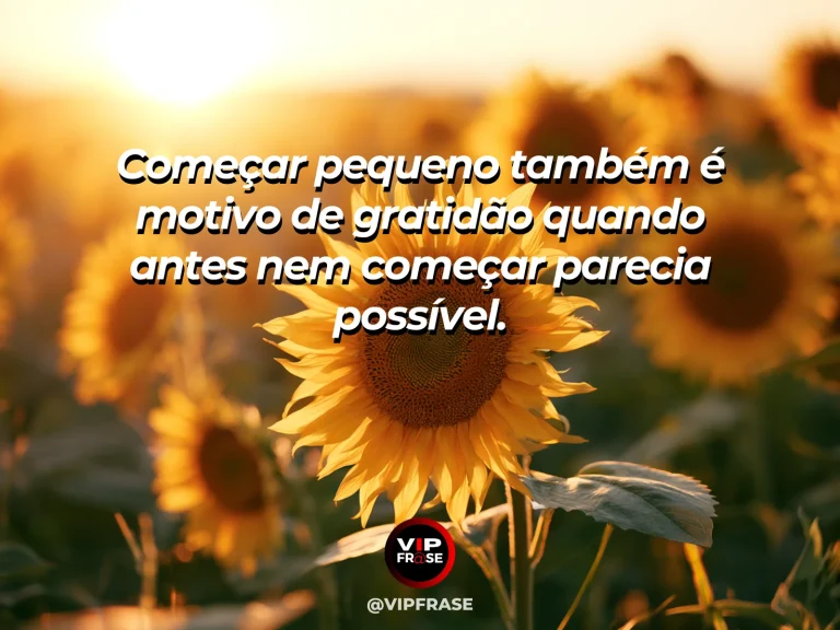 Frase de gratidão com primeiro degrau de uma escada iluminada