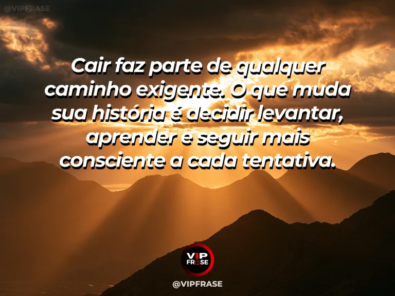 Arte motivacional sobre superação, corredor se levantando após uma queda em uma pista vazia, com foco na retomada.