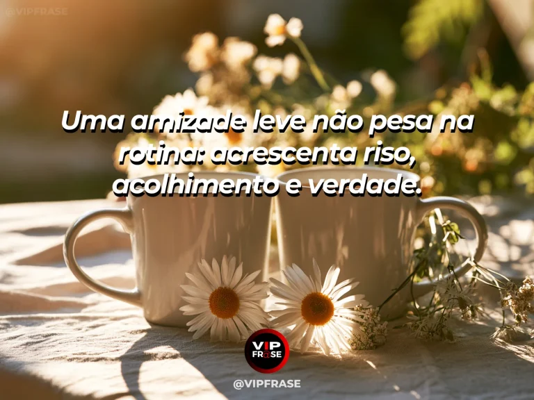 Frase sobre amizade com duas almofadas em um banco junto a uma janela ampla e luminosa.