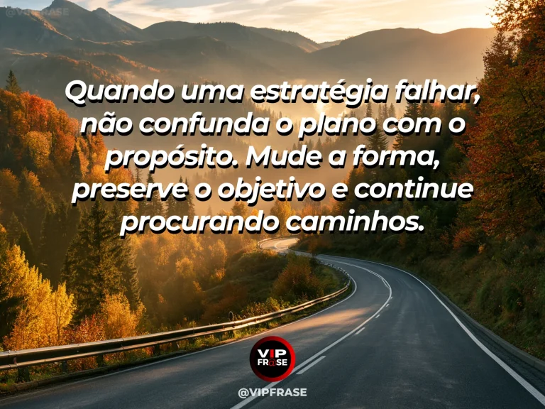 Frase motivacional sobre esperança, com uma pessoa ajustando um mapa ao lado de uma estrada aberta ao nascer do sol.