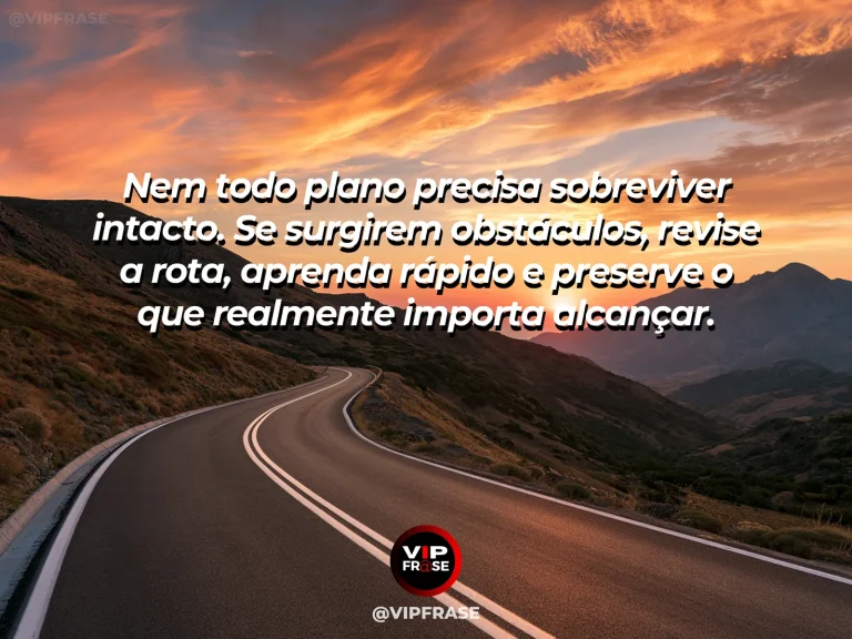 Arte motivacional sobre sabedoria, estrada com desvio contornando um obstáculo e seguindo ao mesmo horizonte, representando adaptação.