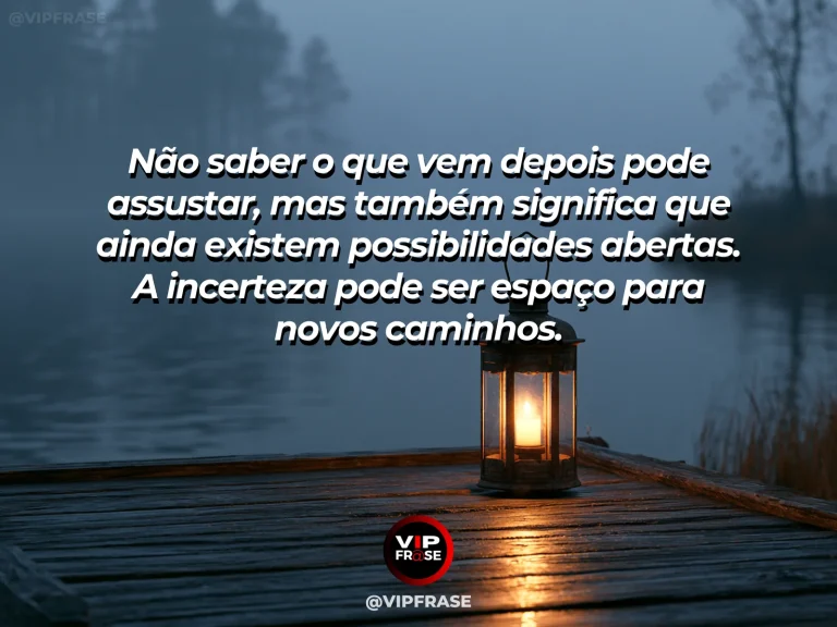 Mensagem reflexiva sobre confiança, com estrada desaparecendo suavemente no horizonte sob céu luminoso e vegetação viva.