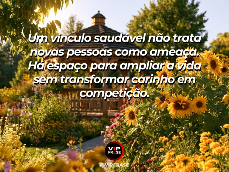 Mensagem sobre amizade, com cena de três amigos reunidos de forma natural, integração leve entre vínculos antigos e novos.