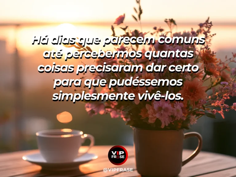 Mensagem de gratidão sobre o extraordinário escondido no comum, em luz extraordinária atravessando um ambiente cotidiano simples