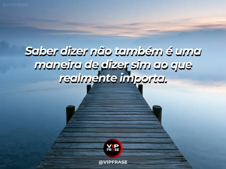 Frase reflexiva sobre limites, com portão de jardim e caminho florido.
