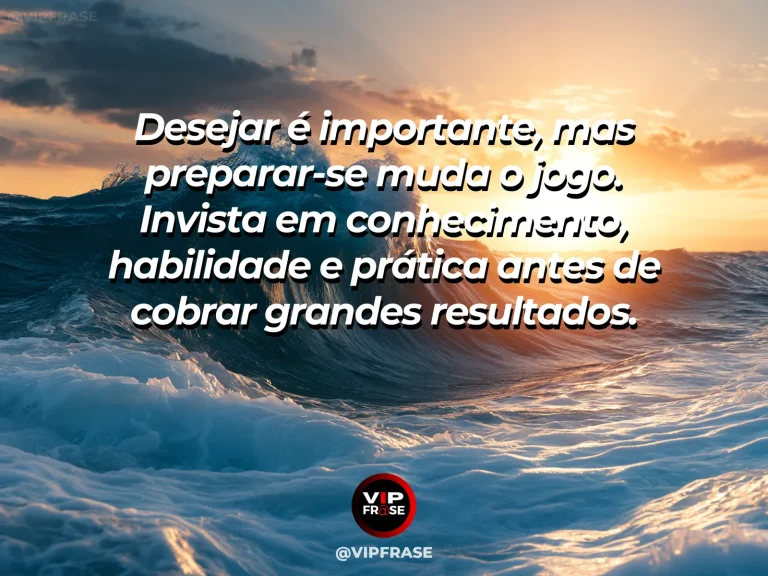 Mensagem motivacional sobre sucesso e estudo, com um caderno de planejamento ao lado de livros e objetos de estudo em ambiente focado.