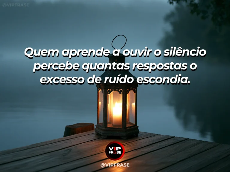 Frase reflexiva sobre sabedoria, paz com jardim zen contemporâneo banhado por luz matinal.