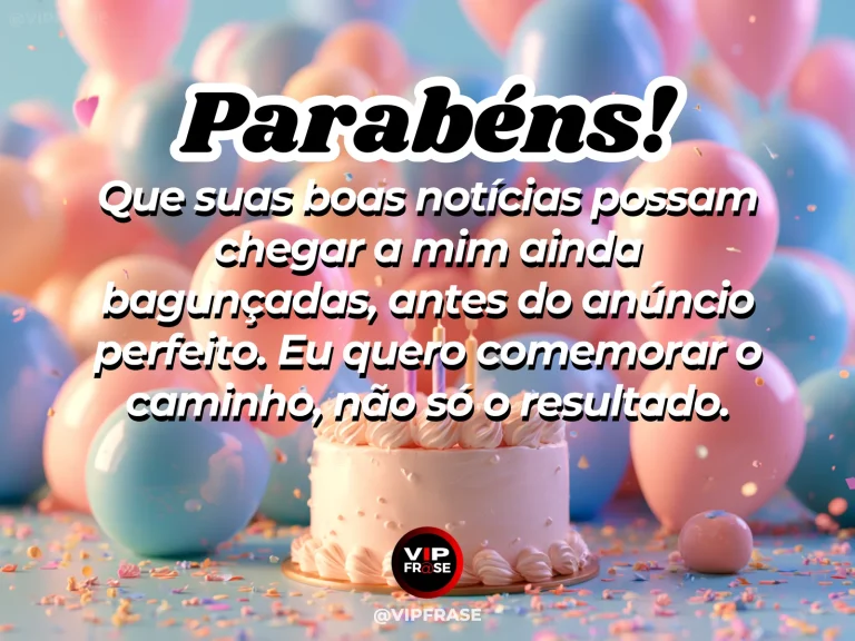 Mensagem de aniversário para irmã sobre conquistas em construção, com presente sendo embrulhado e detalhes de festa.