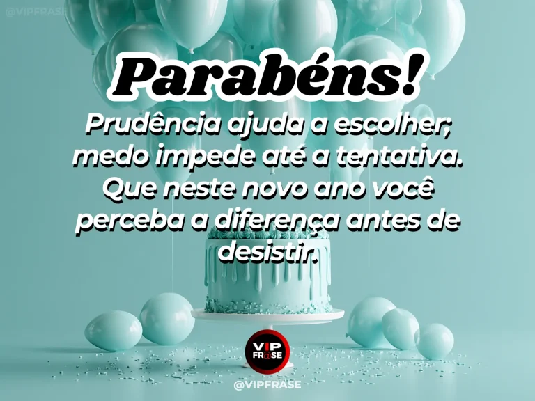 Frase de aniversário sobre coragem e sabedoria, com caminhos que se dividem em jardim sereno.