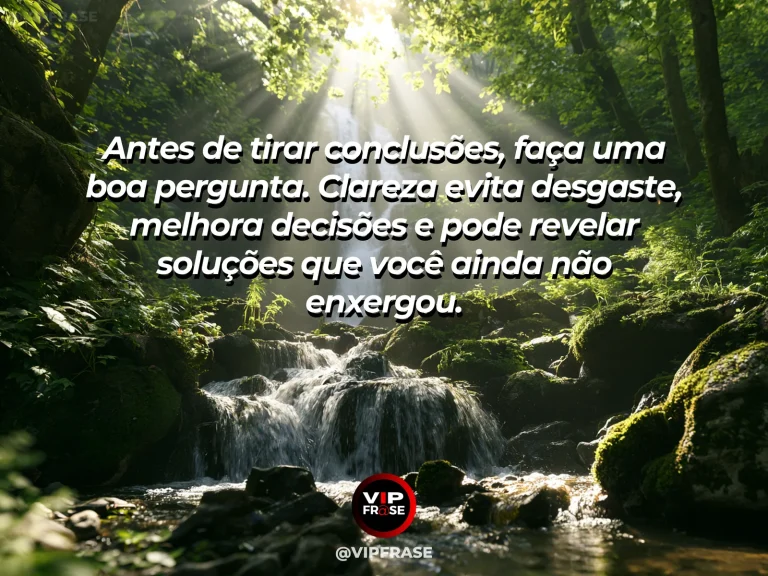Mensagem motivacional sobre sabedoria e trabalho, com duas pessoas conversando com atenção em ambiente de trabalho calmo.