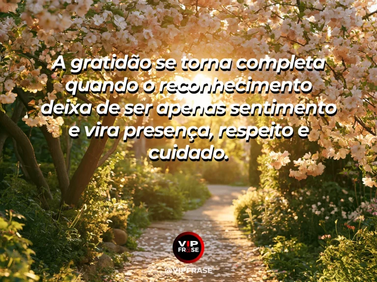 Frase de gratidão com presença cuidadosa entre duas pessoas, ambiente sereno