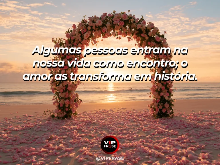 Frase sobre amor, com dois caminhos de luz se encontrando.