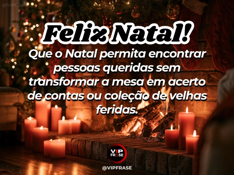Mensagem de Natal sobre paz e sabedoria, com mesa de Natal elegante com cadeiras abertas e decoração leve, sem papéis ou sinais de conflito, atmosfera de recomeço no encontro.
