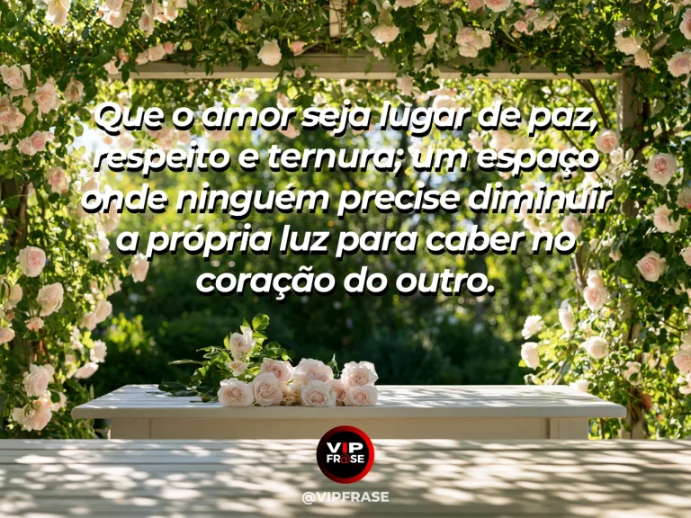 Mensagem sobre amor como abrigo com casa acolhedora e janelas iluminadas ao anoitecer.