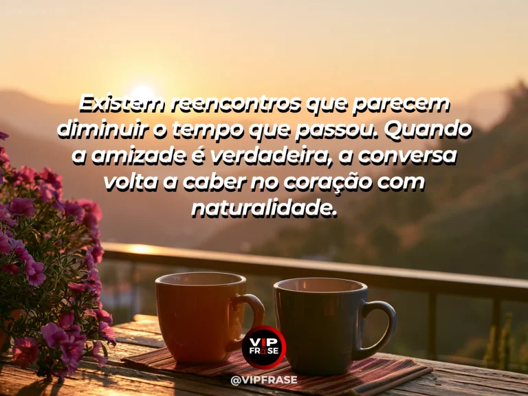 Mensagem sobre amizade em cena de two longtime friends greeting each other warmly at a train station.