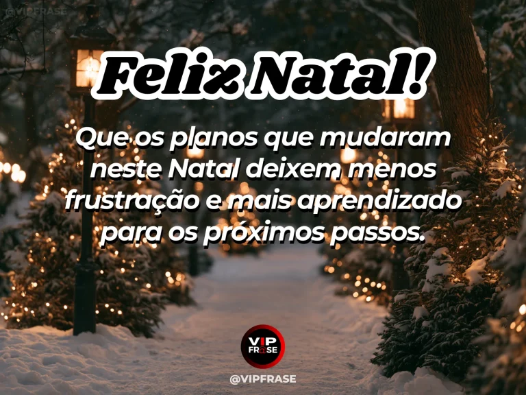 Caminho com bifurcação em parque decorado discretamente para o Natal, luz dourada de fim de tarde