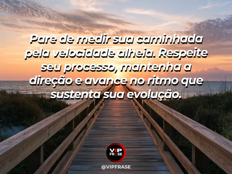 Arte motivacional sobre autoestima, pessoa caminhando sozinha por uma praia ampla sem competir com ninguém, transmitindo autonomia e ritmo próprio.