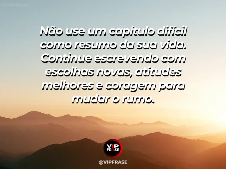 Arte motivacional sobre recomeço, caderno aberto com páginas virando ao vento diante de uma paisagem clara, sugerindo novos capítulos.