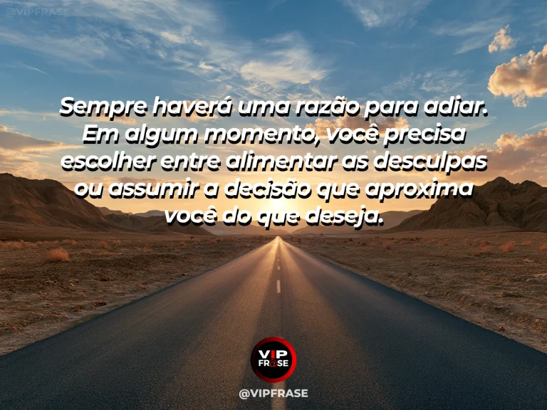 Mensagem motivacional sobre coragem com horizonte aberto