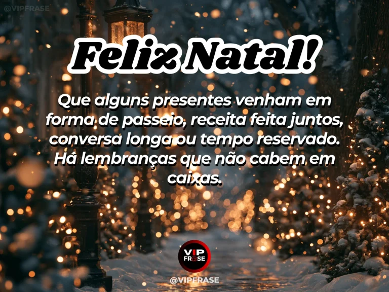 Arte de Natal sobre carinho, felicidade, com xícaras, receita sendo preparada e detalhes de passeio ou encontro em clima natalino acolhedor.