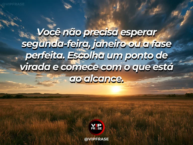 Frase motivacional sobre recomeço, com uma página nova sendo virada em um caderno junto a uma janela pela manhã.