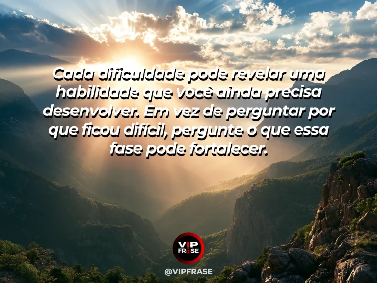 Mensagem motivacional sobre superacao com caminho iluminado
