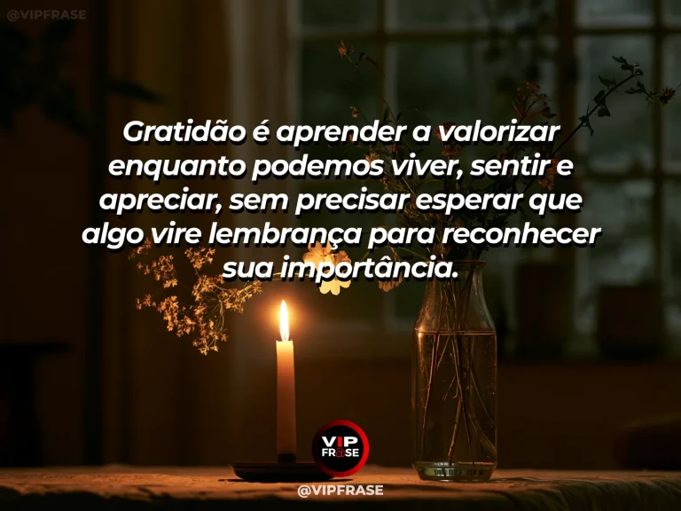 Mensagem de gratidão com cena de luz dourada sobre objetos afetivos discretos, transmitindo presença, memória e valorização sem tristeza