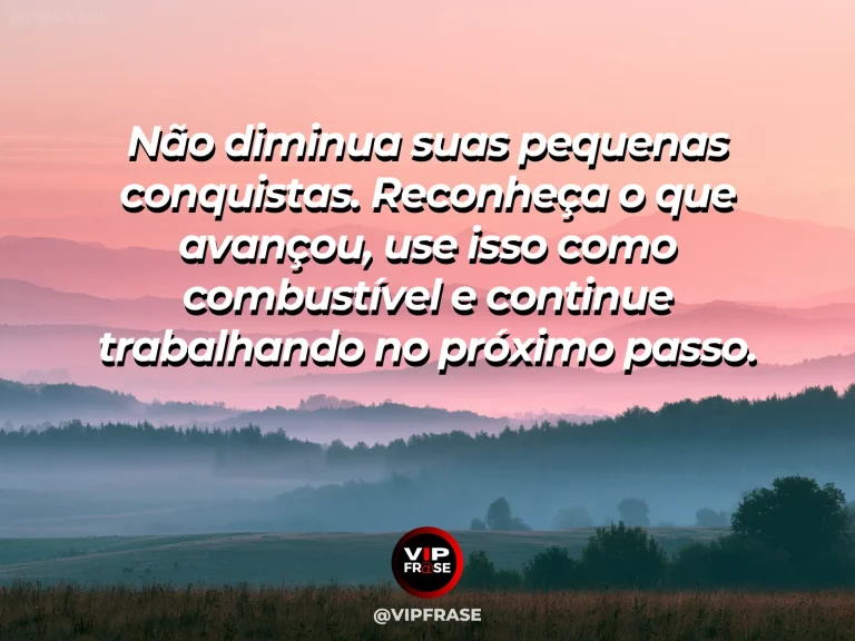 Arte motivacional sobre autoestima, pessoa observando pequenos marcos em uma trilha e sorrindo discretamente, valorizando cada avanço.