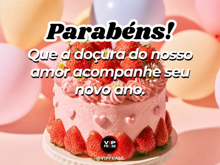Mensagem de aniversário para esposa sobre amor e cumplicidade, com flores e luz natural.