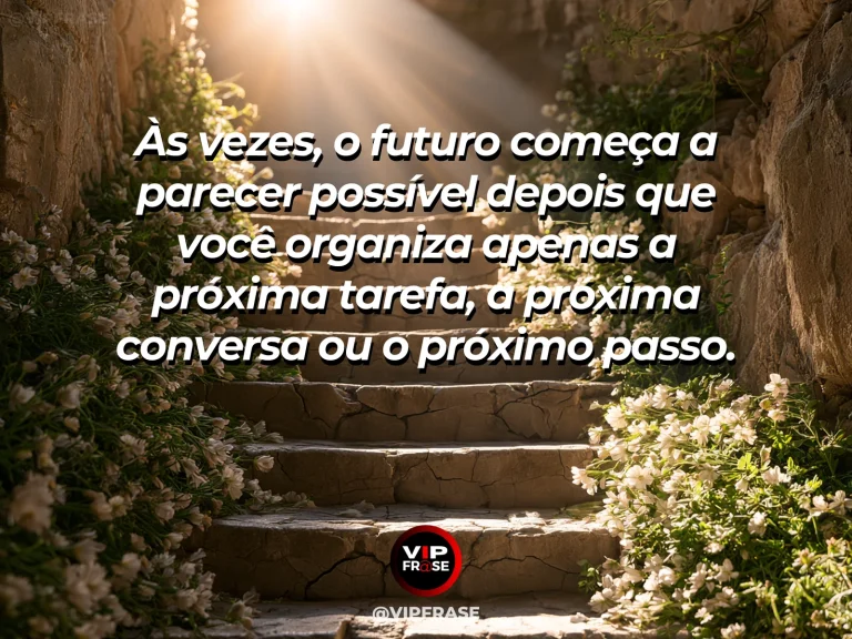Mensagem de superação em cenário natural sobre a esperança pode nascer de uma decisão prática.