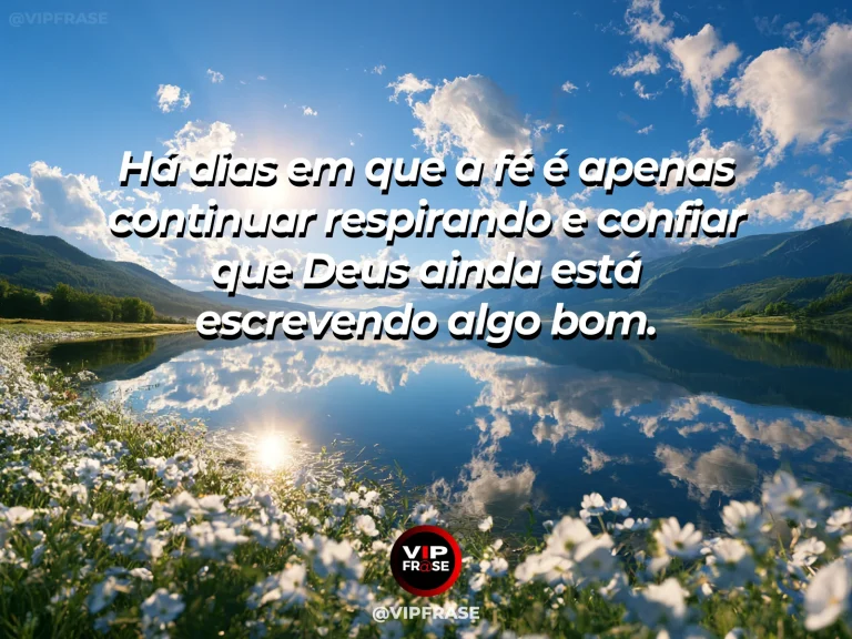 Arte sobre a fé pode ser apenas continuar, com campo de flores silvestres sob um céu que volta a ficar luminoso.