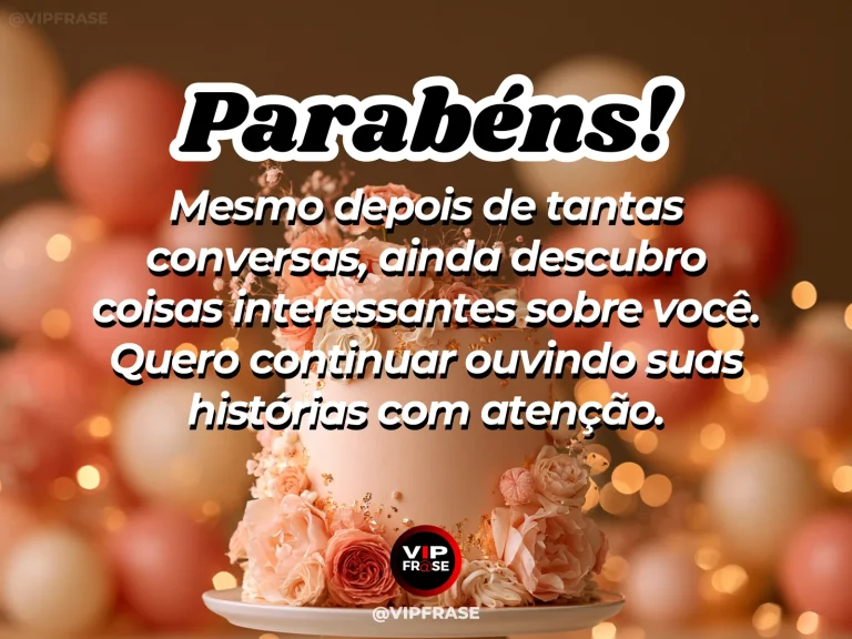Mensagem de aniversário para esposa sobre amor e cumplicidade, com flores e luz natural.
