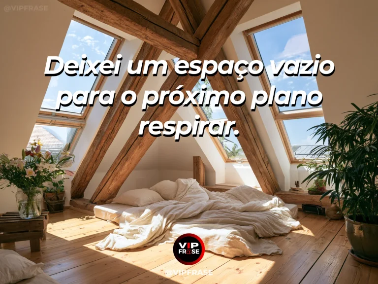 Mensagem sobre recomeço e reservar espaço para planejar o que vem depois, com quarto sereno com mesa vazia junto a grandes janelas e flores.