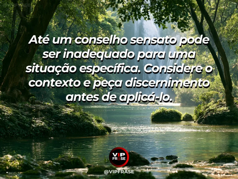 Mensagem de sabedoria sobre conselho considerando o contexto, com mudas diferentes em vasos com tipos distintos de solo.