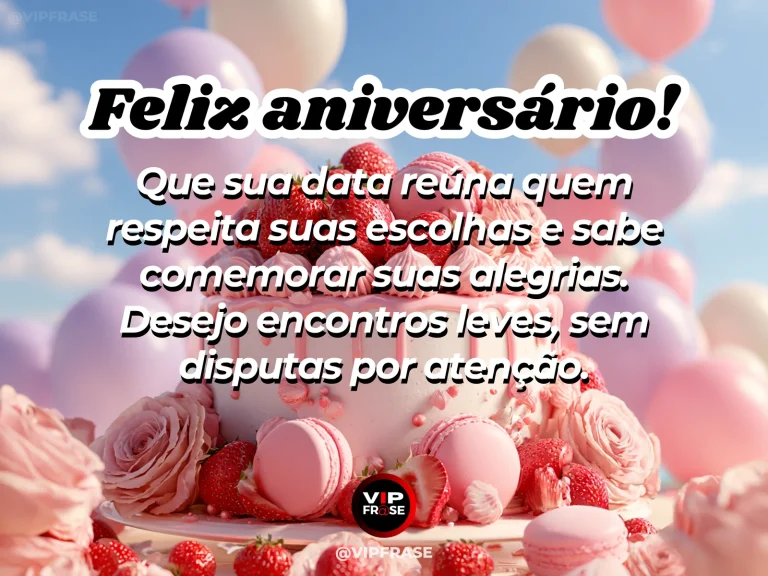 Mensagem de aniversário para alguém especial sobre a companhia de quem sabe celebrar, com mesa para celebração ao ar livre com arranjos de flores e balões.