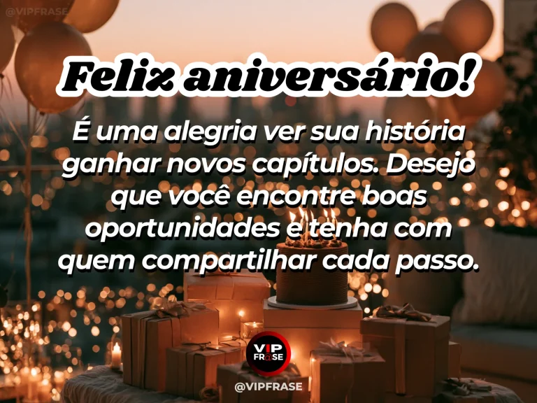 Mensagem de aniversário para alguém especial sobre a felicidade de testemunhar seu caminho, com caminho de flores em parque de primavera.