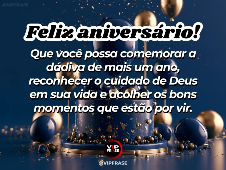 Mensagem de aniversário sobre gratidão, com piquenique florido.