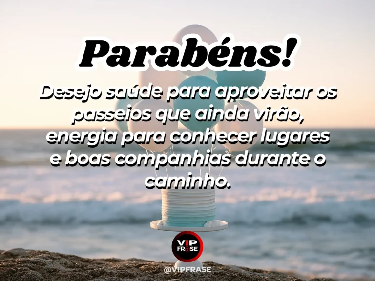 Mensagem de aniversário para WhatsApp sobre esperança, com sunlit scenic garden terrace with birthday cake and distant green landscape.
