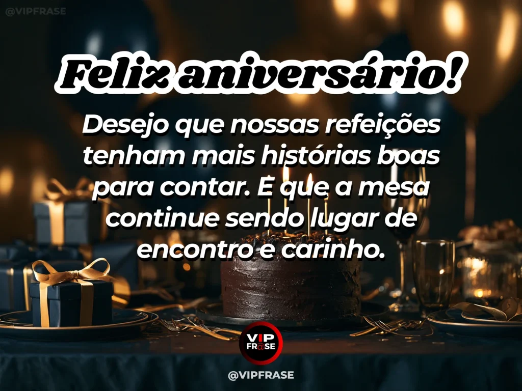 Mensagem de aniversário para marido sobre amor, com decoração acolhedora.