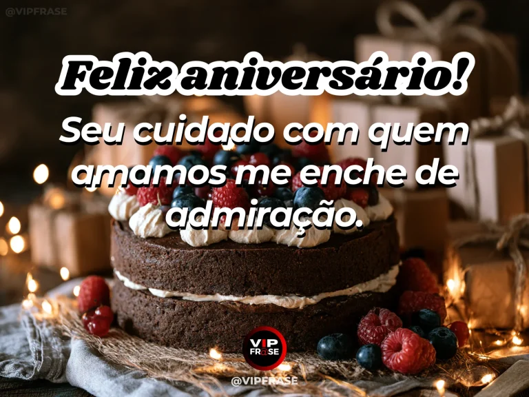 Mensagem de aniversário para marido sobre familia, com decoração acolhedora.