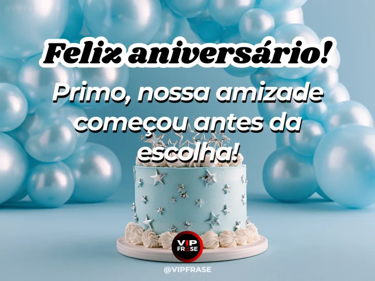 Arte de aniversário para primo sobre amizade, com childhood playground.