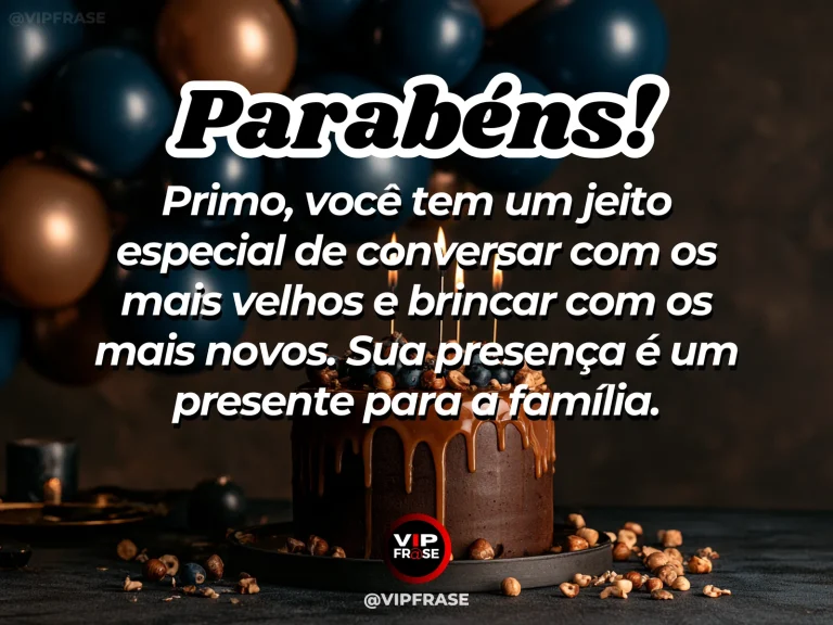 Arte de aniversário para primo sobre carinho, com garden celebration.