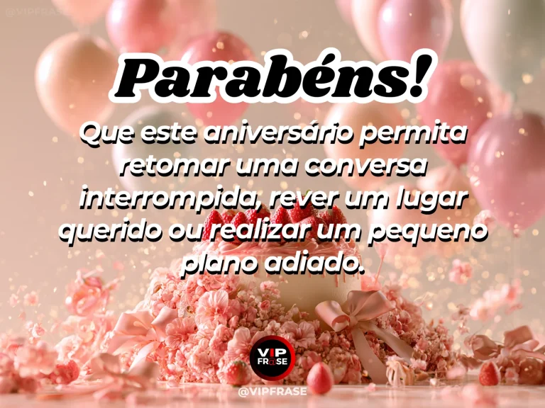 Mensagem de aniversário para madrinha sobre planos que merecem acontecer, com caderno aberto com flores e jardim ao fundo.