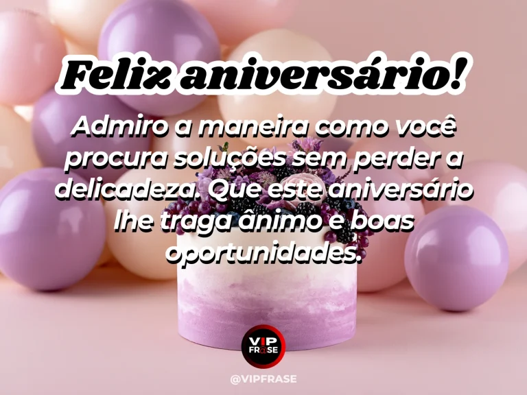 Mensagem de aniversário para namorada sobre a mulher que enfrenta desafios com serenidade, com fresh lush floral path leading toward bright blue horizon with tasteful pastel birthday balloons.