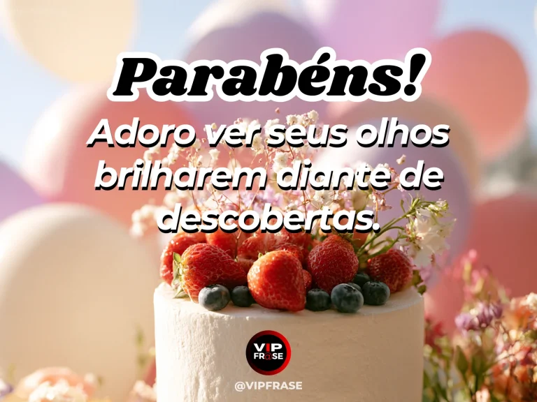 Mensagem de aniversário para neta sobre felicidade, com cenário colorido e luminoso de natureza.